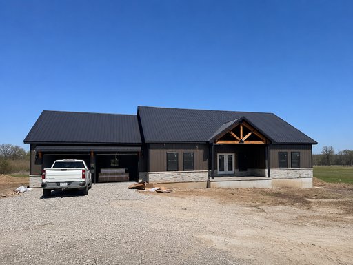 Home #1 exterior, front view