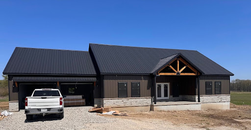 Completed Heritage home, front exterior view