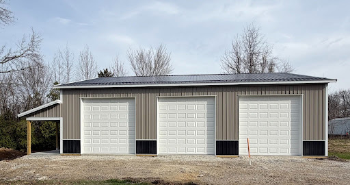 Pole Barn #1 exterior, front view